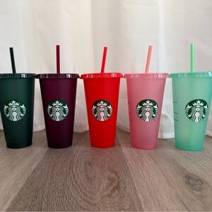 Starbucks Holiday 2020 Glitter Venti Cold Cups